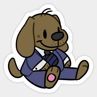 Sam plush Sticker